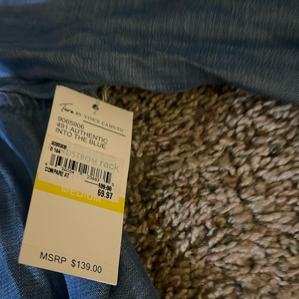 Vince Camino Denim Bojo Dresss